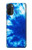 W1869 Tie Dye Bleu Etui Coque Housse et Flip Housse Cuir pour Motorola Moto G71 5G