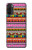 W2292 Motif tribal aztèque Etui Coque Housse et Flip Housse Cuir pour Motorola Moto G71 5G