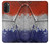 W3304 France Drapeau graphique Football Millésime Etui Coque Housse et Flip Housse Cuir pour Motorola Moto G71 5G