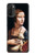 W3471 Lady hermine Leonardo da Vinci Etui Coque Housse et Flip Housse Cuir pour Motorola Moto G71 5G