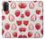 W3481 fraise Etui Coque Housse et Flip Housse Cuir pour Motorola Moto G71 5G