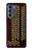 W3544 Néon Honeycomb Tableau périodique Etui Coque Housse et Flip Housse Cuir pour Motorola Edge S30