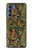 W3661 William Morris Forest Velvet Etui Coque Housse et Flip Housse Cuir pour Motorola Edge S30