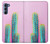 W3673 Cactus Etui Coque Housse et Flip Housse Cuir pour Motorola Edge S30