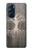 W3591 Viking Arbre de vie Symbole Etui Coque Housse et Flip Housse Cuir pour Motorola Edge X30