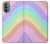 W3810 Vague d'été licorne pastel Etui Coque Housse et Flip Housse Cuir pour Motorola Moto G31