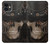 W3852 Crâne Steampunk Etui Coque Housse et Flip Housse Cuir pour iPhone 11