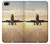 W3837 Avion Décollage Sunrise Etui Coque Housse et Flip Housse Cuir pour iPhone 5 5S SE