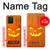 W3828 Citrouille d'Halloween Etui Coque Housse et Flip Housse Cuir pour Samsung Galaxy S10 Lite