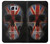 W3848 Crâne de drapeau du Royaume-Uni Etui Coque Housse et Flip Housse Cuir pour Samsung Galaxy S6 Edge Plus