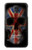 W3848 Crâne de drapeau du Royaume-Uni Etui Coque Housse et Flip Housse Cuir pour Samsung Galaxy S5