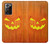 W3828 Citrouille d'Halloween Etui Coque Housse et Flip Housse Cuir pour Samsung Galaxy Note 20 Ultra, Ultra 5G