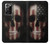 W3850 Crâne de drapeau américain Etui Coque Housse et Flip Housse Cuir pour Samsung Galaxy Note 20 Ultra, Ultra 5G