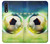 W3844 Ballon de football de football rougeoyant Etui Coque Housse et Flip Housse Cuir pour Samsung Galaxy A70