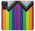 W3846 Drapeau de fierté LGBT Etui Coque Housse et Flip Housse Cuir pour Samsung Galaxy A72, Galaxy A72 5G