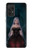 W3847 Lilith Devil Bride Gothique Fille Crâne Grim Reaper Etui Coque Housse et Flip Housse Cuir pour Samsung Galaxy A72, Galaxy A72 5G