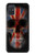W3848 Crâne de drapeau du Royaume-Uni Etui Coque Housse et Flip Housse Cuir pour Samsung Galaxy A71