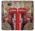 W3856 Vintage Londres Britannique Etui Coque Housse et Flip Housse Cuir pour Samsung Galaxy J7 Prime (SM-G610F)