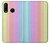 W3849 Couleurs verticales colorées Etui Coque Housse et Flip Housse Cuir pour Huawei P30 lite