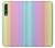W3849 Couleurs verticales colorées Etui Coque Housse et Flip Housse Cuir pour Huawei P20 Pro