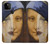 W3853 La Joconde Gustav Klimt Vermeer Etui Coque Housse et Flip Housse Cuir pour Google Pixel 5A 5G