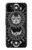 W3854 Visage de soleil mystique Croissant de lune Etui Coque Housse et Flip Housse Cuir pour Google Pixel 5A 5G