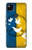 W3857 Colombe de la paix drapeau ukrainien Etui Coque Housse et Flip Housse Cuir pour Google Pixel 4a