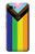 W3846 Drapeau de fierté LGBT Etui Coque Housse et Flip Housse Cuir pour Google Pixel 3a