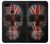 W3848 Crâne de drapeau du Royaume-Uni Etui Coque Housse et Flip Housse Cuir pour Google Pixel 3a