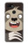 W3855 Dessin animé visage paresseux Etui Coque Housse et Flip Housse Cuir pour Google Pixel 3