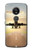 W3837 Avion Décollage Sunrise Etui Coque Housse et Flip Housse Cuir pour Motorola Moto G6 Play, Moto G6 Forge, Moto E5