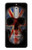 W3848 Crâne de drapeau du Royaume-Uni Etui Coque Housse et Flip Housse Cuir pour Nokia 5