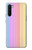 W3849 Couleurs verticales colorées Etui Coque Housse et Flip Housse Cuir pour OnePlus Nord