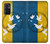 W3857 Colombe de la paix drapeau ukrainien Etui Coque Housse et Flip Housse Cuir pour OnePlus 9RT 5G