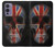 W3848 Crâne de drapeau du Royaume-Uni Etui Coque Housse et Flip Housse Cuir pour OnePlus 9