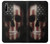 W3850 Crâne de drapeau américain Etui Coque Housse et Flip Housse Cuir pour Sony Xperia 10 III