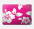 W2246 Motif rose Hawai Hibiscus Etui Coque Housse pour MacBook Pro 14 M1,M2,M3 (2021,2023) - A2442, A2779, A2992, A2918