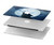 W3693 Pleine lune du loup blanc sinistre Etui Coque Housse pour MacBook Pro 14 M1,M2,M3 (2021,2023) - A2442, A2779, A2992, A2918