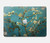 W0842 Blossoming Amandier Van Gogh Etui Coque Housse pour MacBook Pro 16 M1,M2 (2021,2023) - A2485, A2780