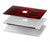 W2879 Rouge Arowana écailles de poisson Etui Coque Housse pour MacBook Pro 16 M1,M2 (2021,2023) - A2485, A2780