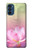 W3511 Fleur de lotus Bouddhisme Etui Coque Housse et Flip Housse Cuir pour Motorola Moto G41