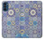 W3537 Motif marocain Mosaïque Etui Coque Housse et Flip Housse Cuir pour Motorola Moto G41