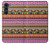 W2292 Motif tribal aztèque Etui Coque Housse et Flip Housse Cuir pour Motorola Moto G200 5G