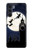 W3249 Peter Pan Pleine Lune Nuit Etui Coque Housse et Flip Housse Cuir pour Motorola Moto G200 5G