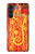 W3352 Gustav Klimt Médecine Etui Coque Housse et Flip Housse Cuir pour Motorola Moto G200 5G