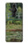 W3674 Claude Monet La passerelle japonaise et la piscine de nénuphars Etui Coque Housse et Flip Housse Cuir pour Sony Xperia Pro-I