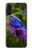 W1565 Oiseau bleu de bonheur Bleu Oiseau Etui Coque Housse et Flip Housse Cuir pour Samsung Galaxy A13 4G