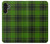 W2373 Motif vert Tartan Etui Coque Housse et Flip Housse Cuir pour Samsung Galaxy A13 4G