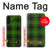 W2373 Motif vert Tartan Etui Coque Housse et Flip Housse Cuir pour Samsung Galaxy A13 4G