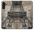 W3416 Plan Tour Eiffel Etui Coque Housse et Flip Housse Cuir pour Samsung Galaxy A13 4G